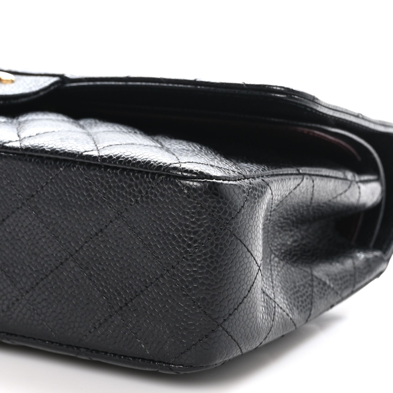 Chanel Caviar Quilted Medium Double Flap Black 10 of 10