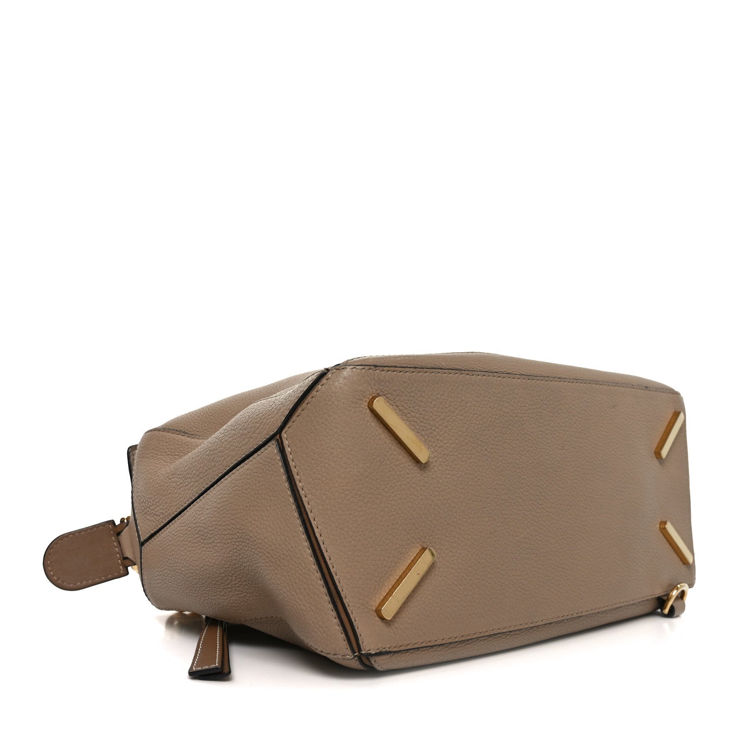 Loewe Grained Calfskin Medium Puzzle Bag Sand Mink 4 of 10