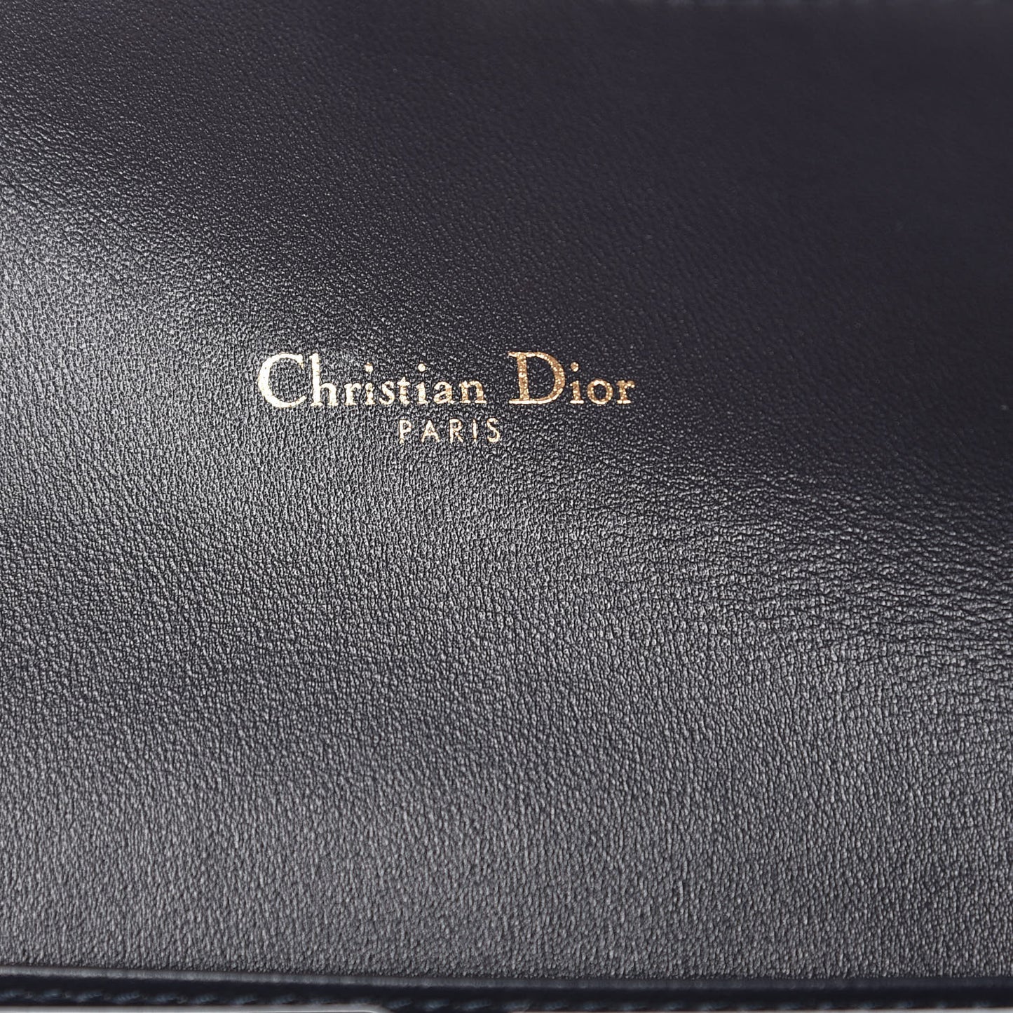 Oblique Saddle Chain Wallet Blue