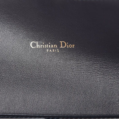 Christian Dior Oblique Saddle Chain Wallet Blue 7 of 9