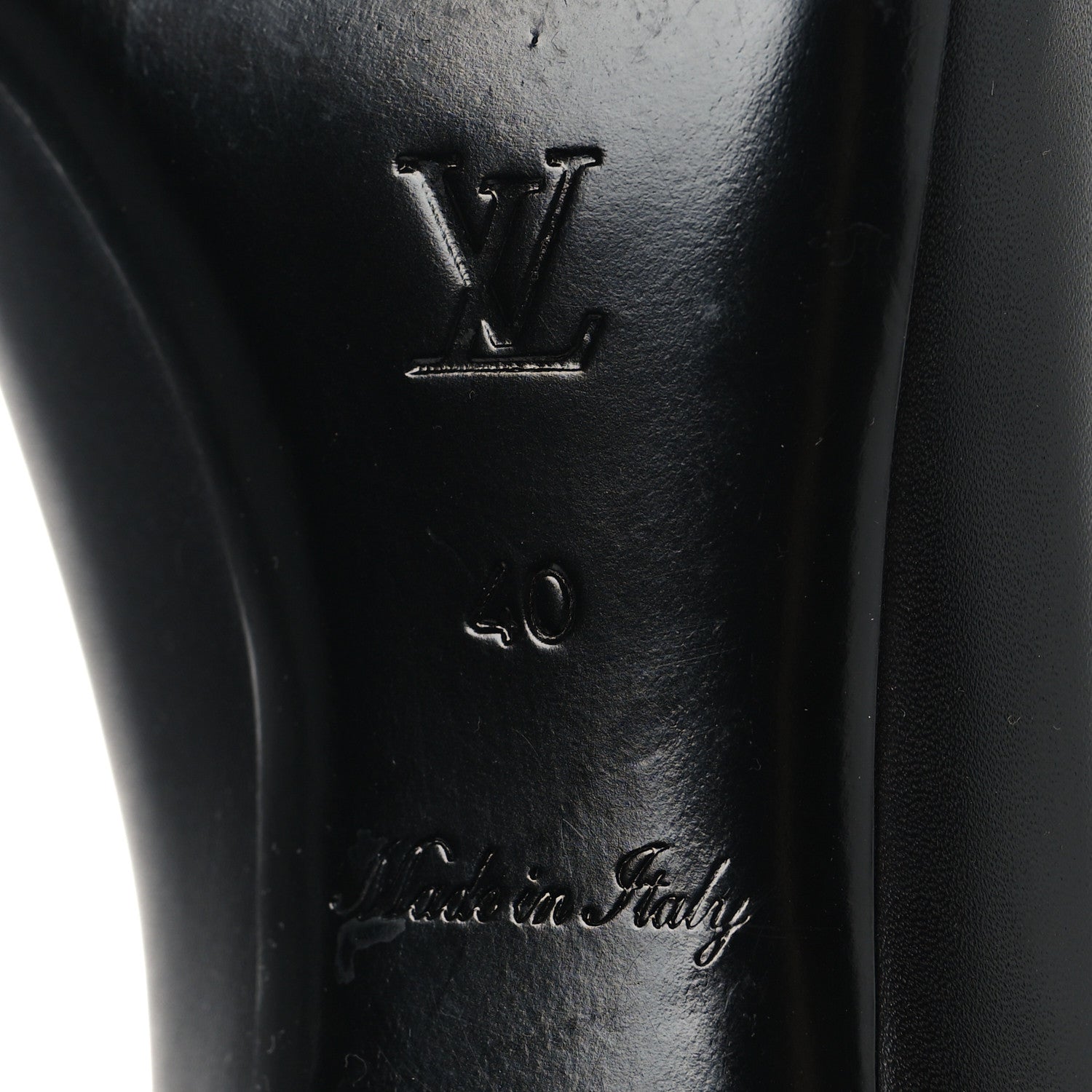 Louis Vuitton Calfskin Nightfall Boots 40 Black 6 of 6