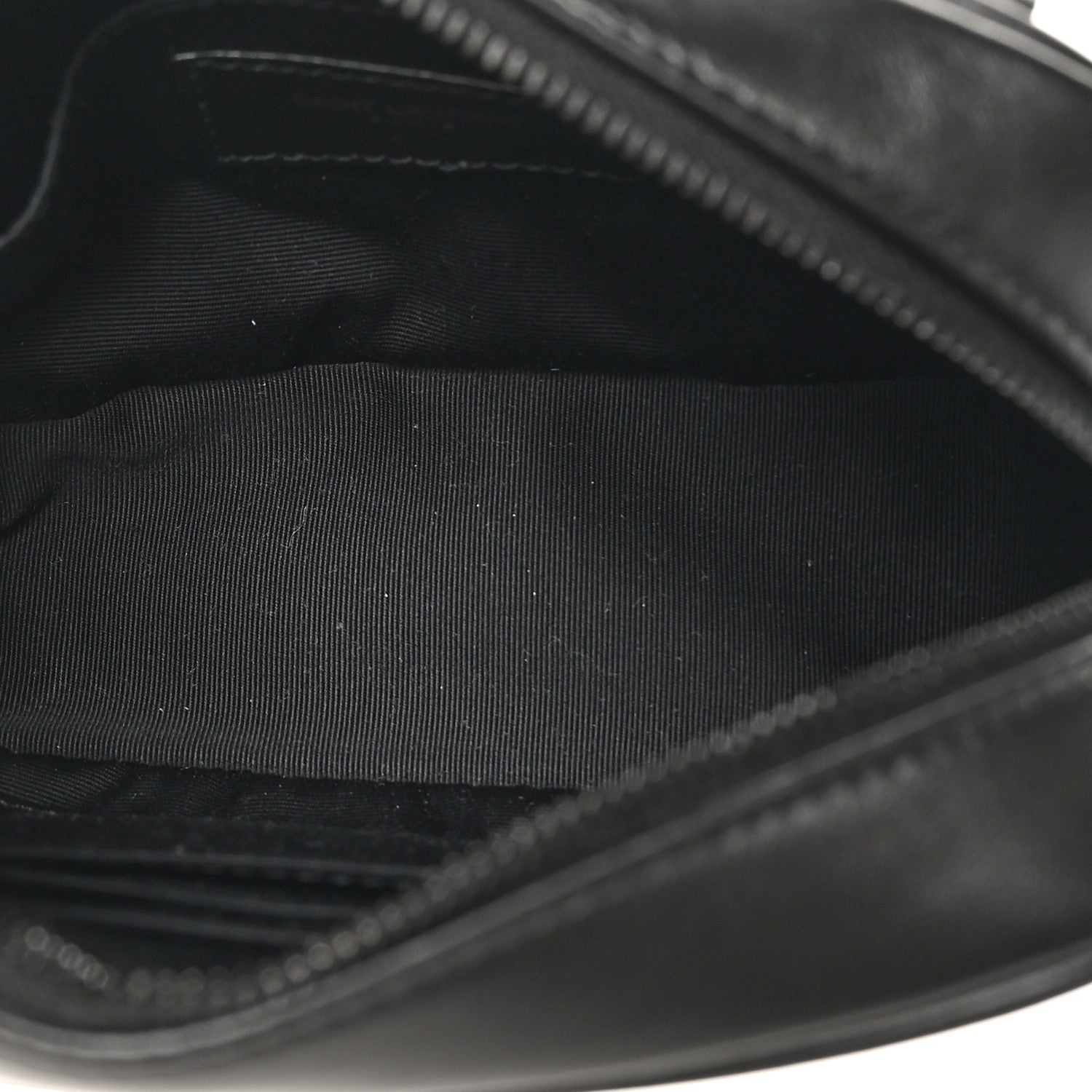 Saint Laurent Calfskin Matelasse Monogram Lou Belt Bag Black 5 of 10