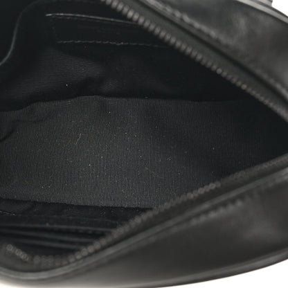 Saint Laurent Calfskin Matelasse Monogram Lou Belt Bag Black 5 of 10