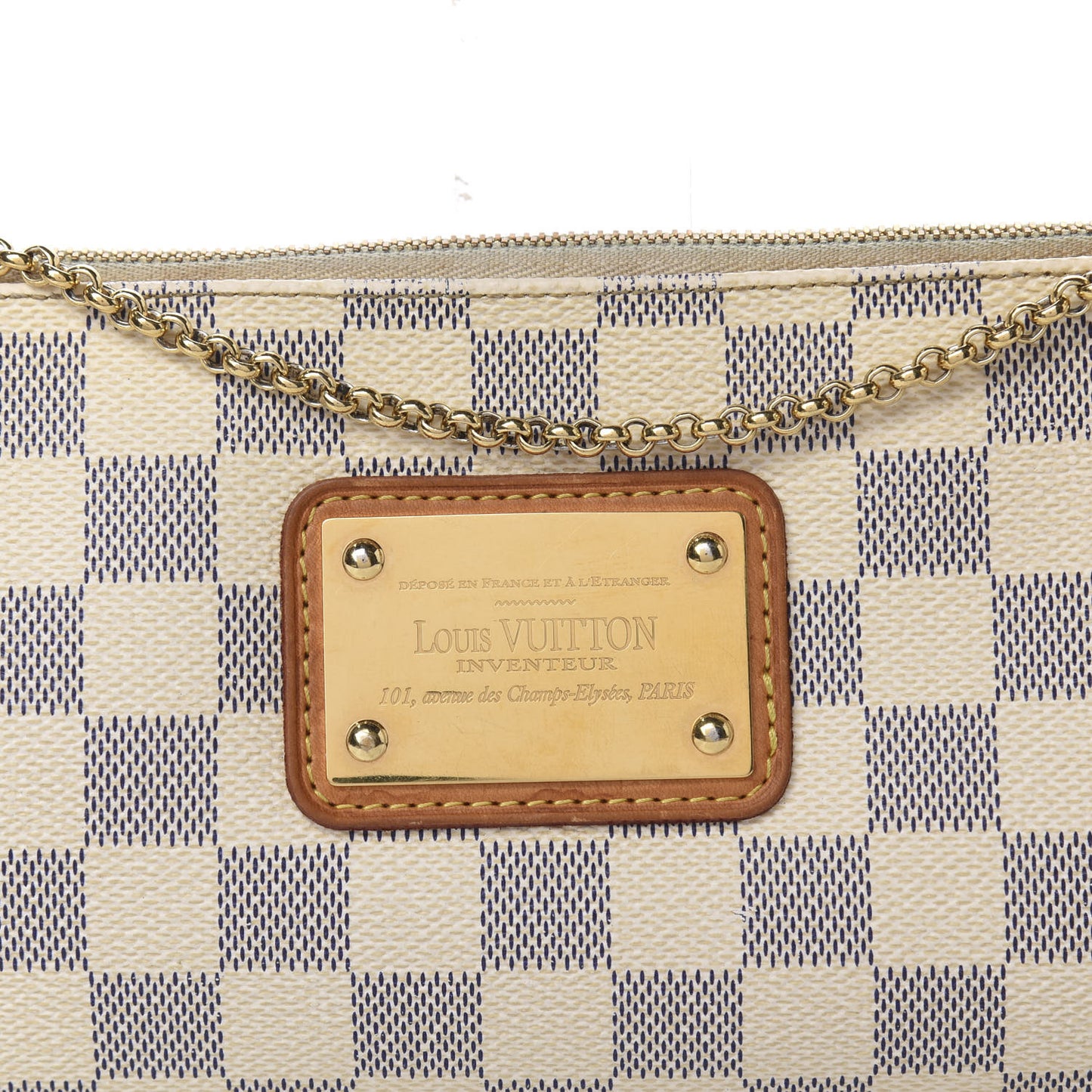Damier Azur Eva Clutch