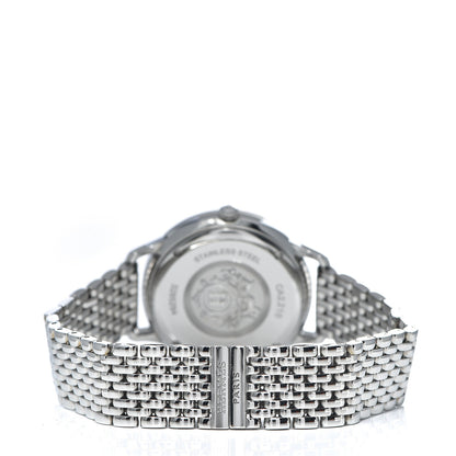 Hermes Stainless Steel 32mm Slim d'Hermes Quartz Watch Silver 4 of 6