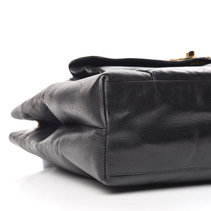 Chanel Lambskin CC Shoulder Bag Black 12 of 13