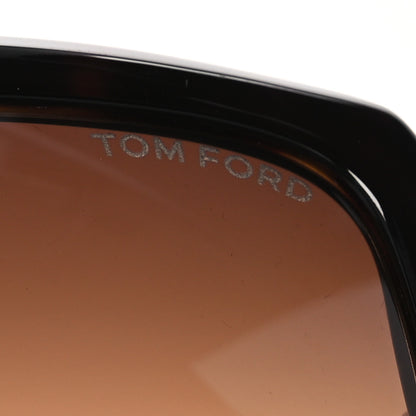 Tom Ford Acetate Kaya Square Sunglasses TF1082 Dark Havana 7 of 8