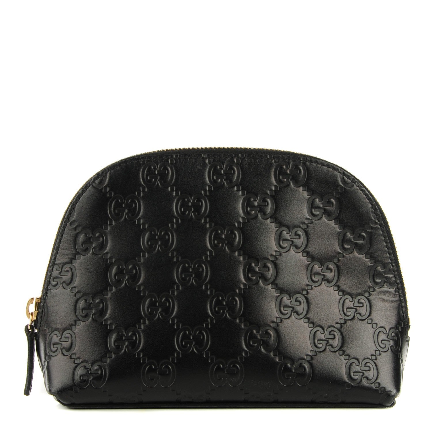 Gucci Guccissima GG Cosmetic Case Black 1 of 7