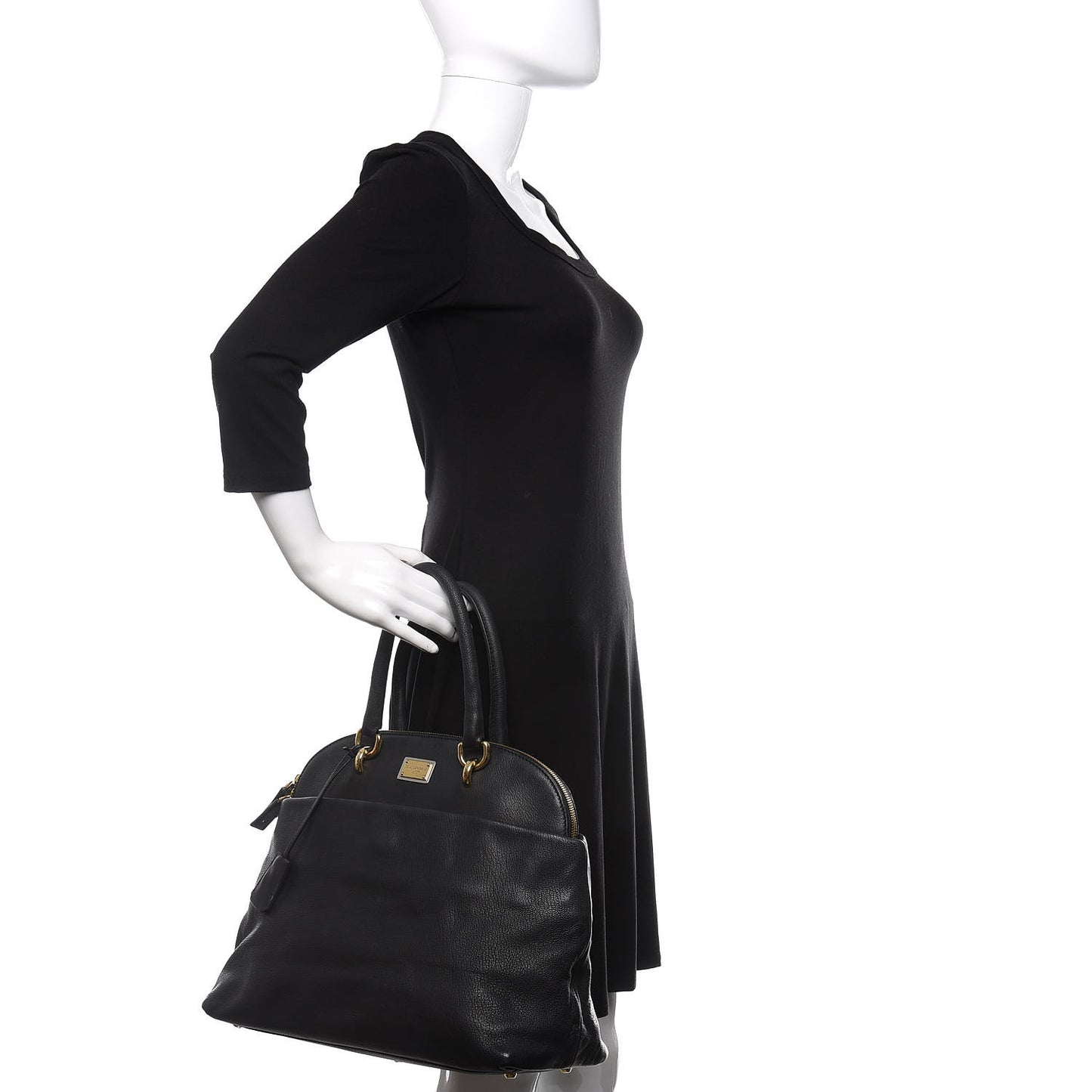 Goatskin Tote Black