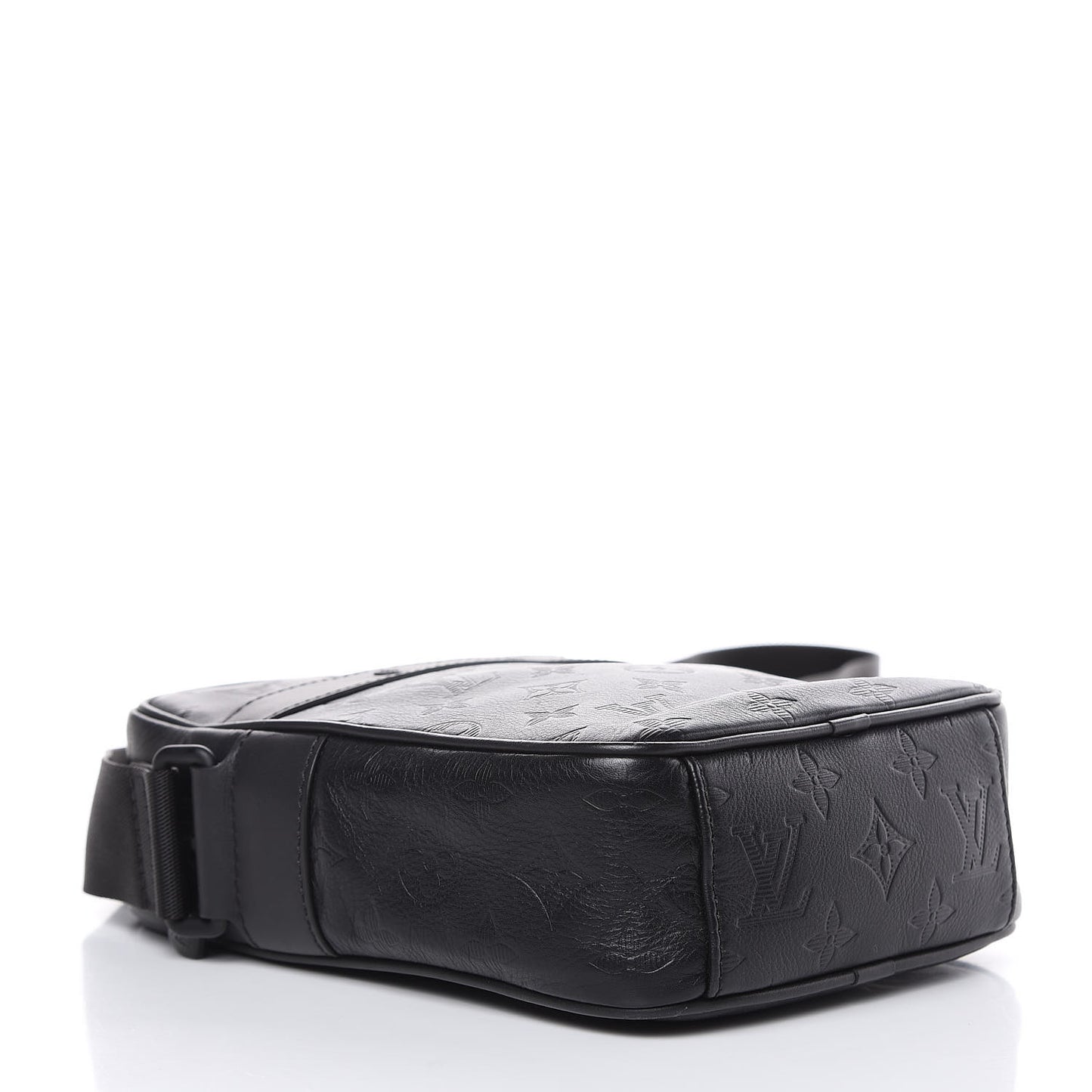 Calfskin Monogram Shadow Danube PM Black