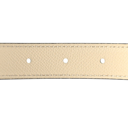 Hermes Swift Epsom 24mm Belt Strap 90 36 Nata Lime 4 of 5