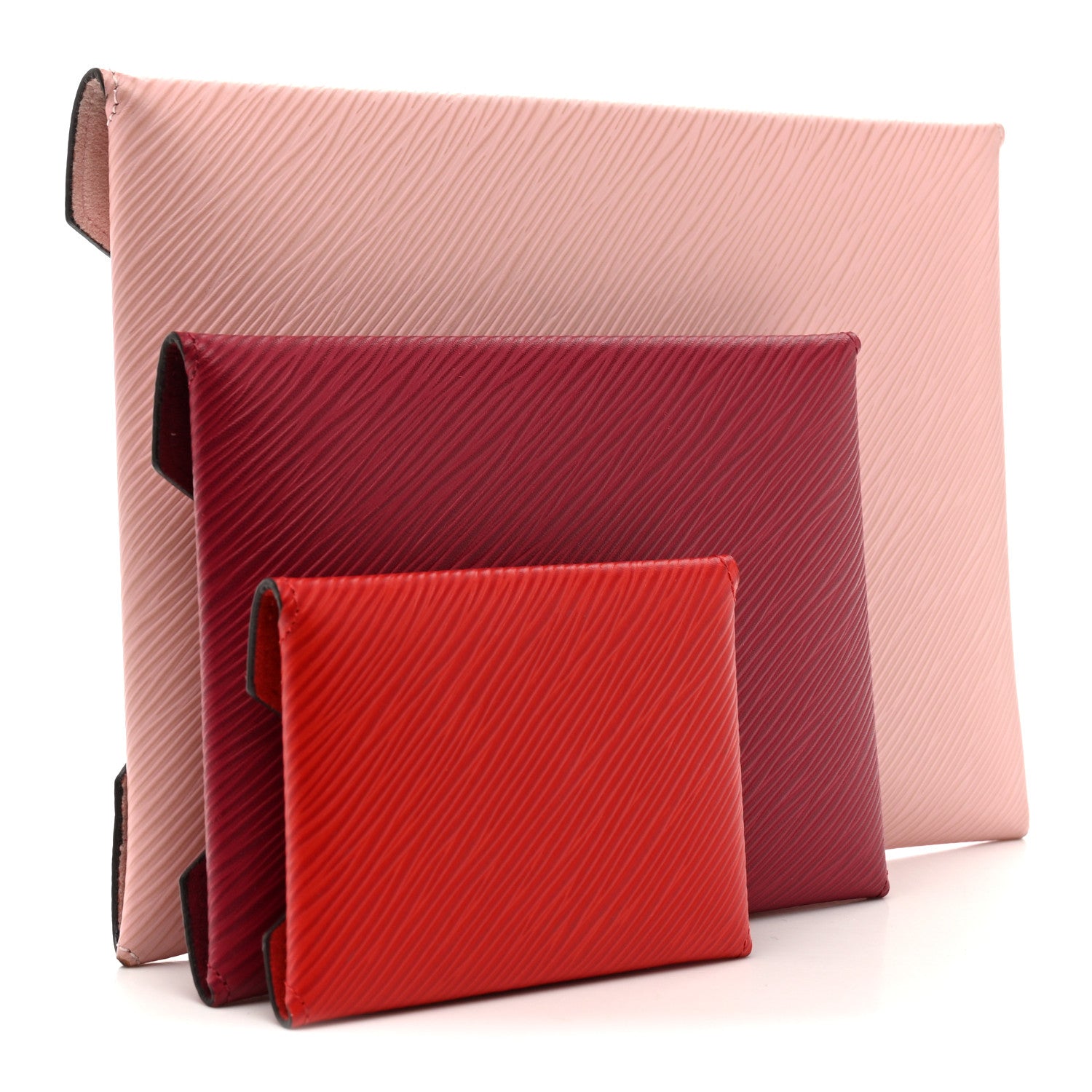 Louis Vuitton Epi Kirigami Pochette Set Rose Ballerine Fuchsia Coquelicot 4 of 14
