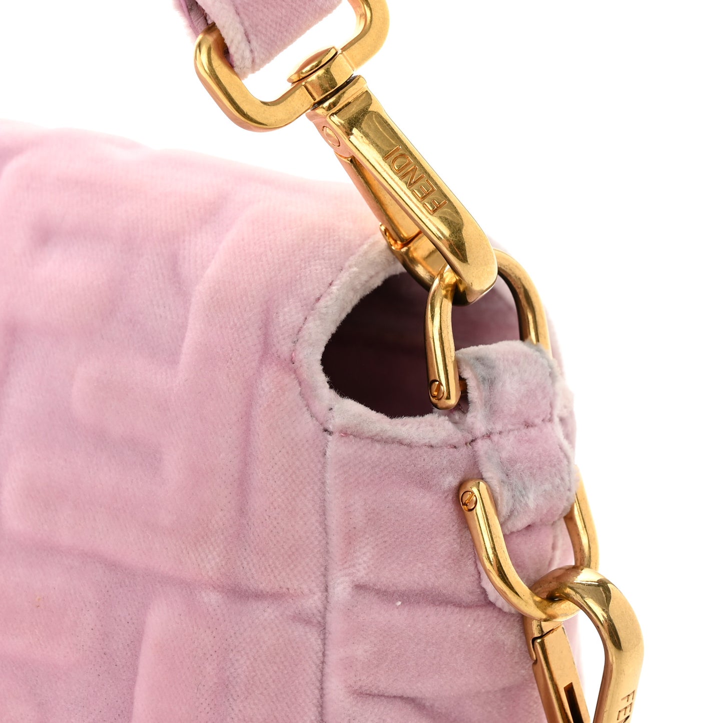 Velvet FF Embossed Baguette Rosa Confetti