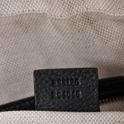 Gucci Pebbled Calfskin Medium Soho Bowler Black 7 of 7