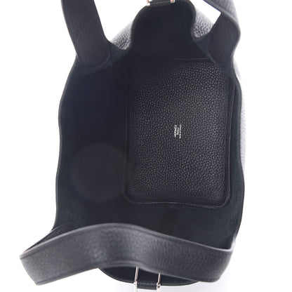 Hermes Taurillon Clemence Picotin Lock 18 PM Black 5 of 10