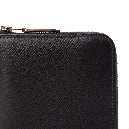Hermes Epsom Silk'in Compact Wallet Black 10 of 11