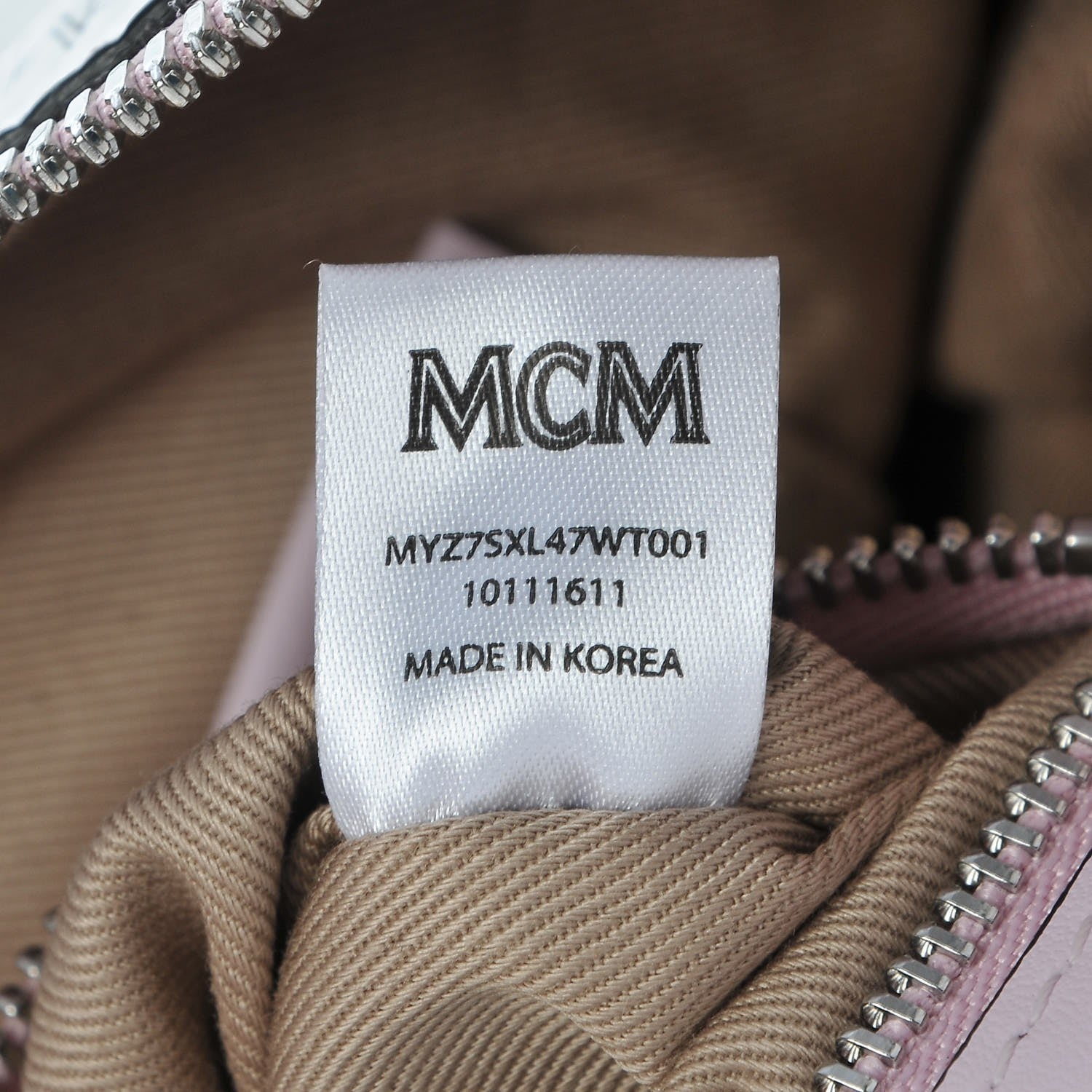 MCM Visetos Medium Punk Rabbit Crossbody Pouch White 7 of 13