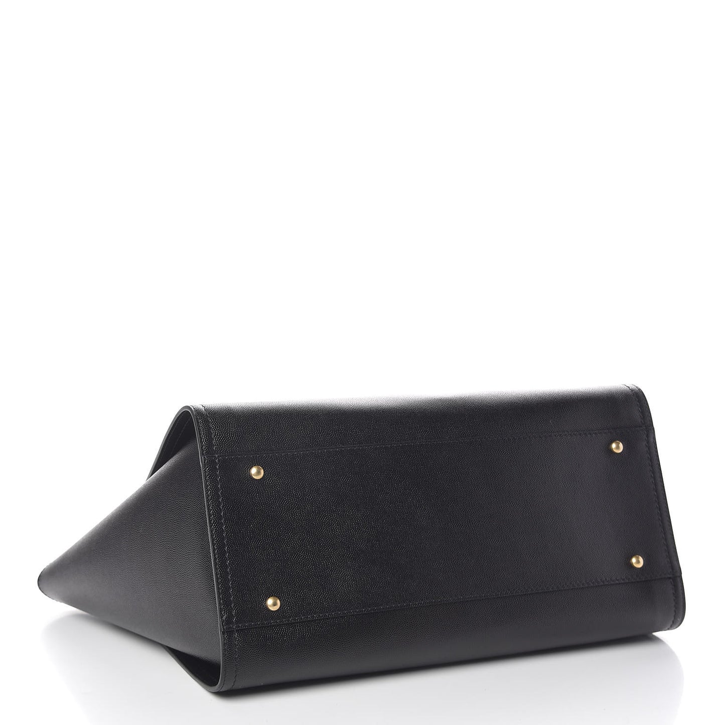 Caviar Large Studded Deauville Tote Black