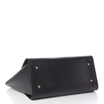 Chanel Caviar Large Studded Deauville Tote Black 4 of 11