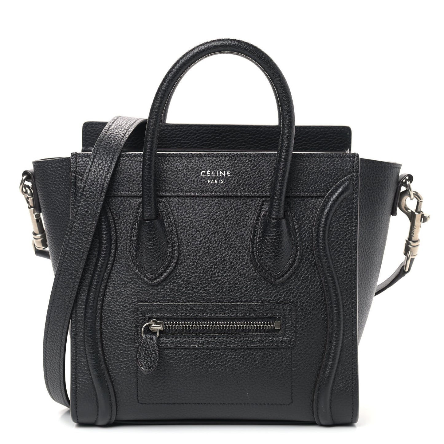 Drummed Calfskin Nano Luggage Amazone