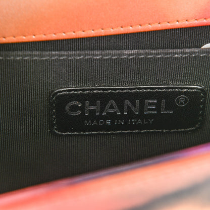 Chanel Lambskin Quilted Small Flower Power Boy Flap Multicolor 6 of 8