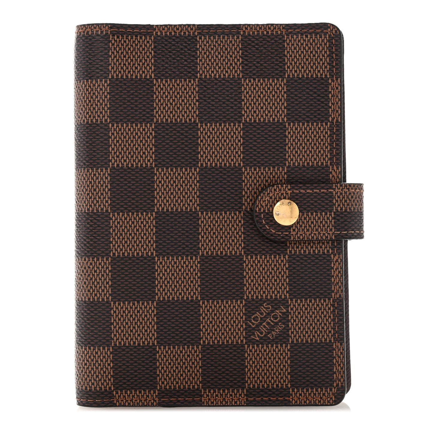 Damier Ebene Small Ring Agenda Cover