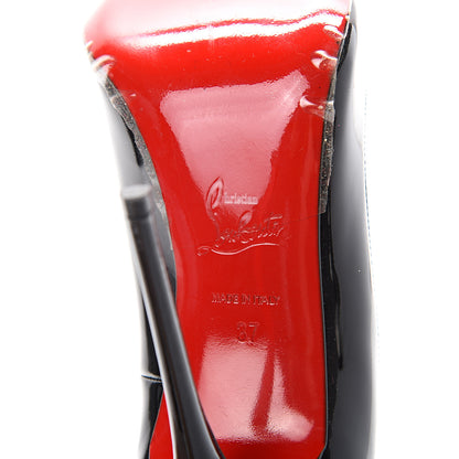 Christian Louboutin Patent So Kate 120 Pumps 37 Black 7 of 10
