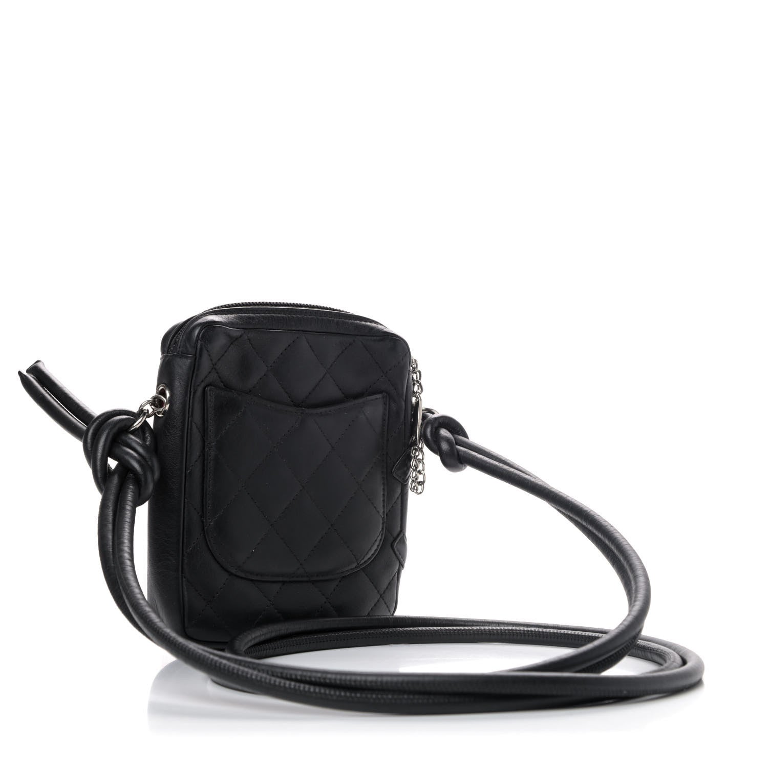 Chanel Calfskin Quilted Small Cambon Messenger Black 2 of 4