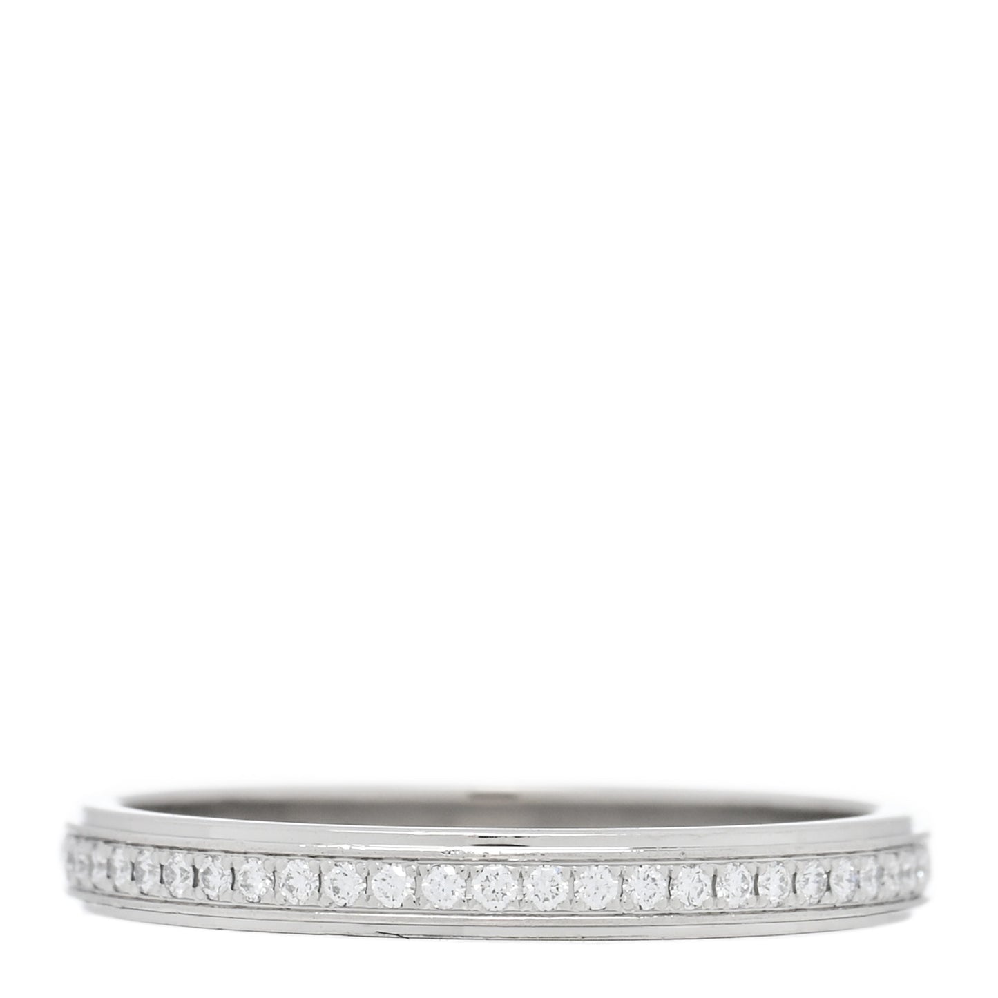 Platinum Diamond 2.3mm D'Amour Wedding Band Ring 49 5