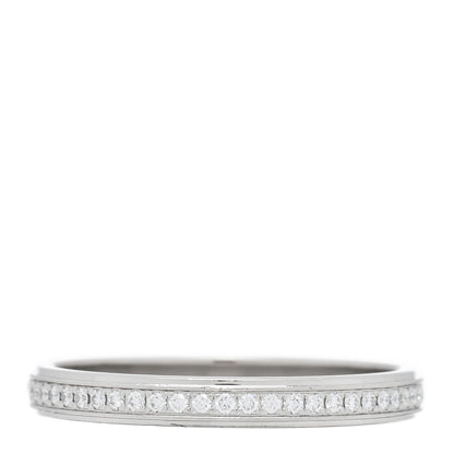 Cartier Platinum Diamond 2.3mm D'Amour Wedding Band Ring 49 5 3 of 4