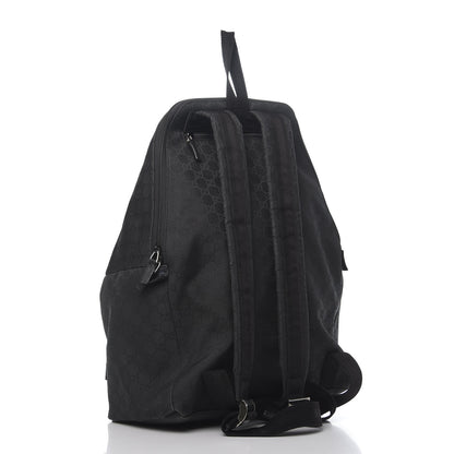 Gucci Nylon Monogram Medium Backpack Black 2 of 13