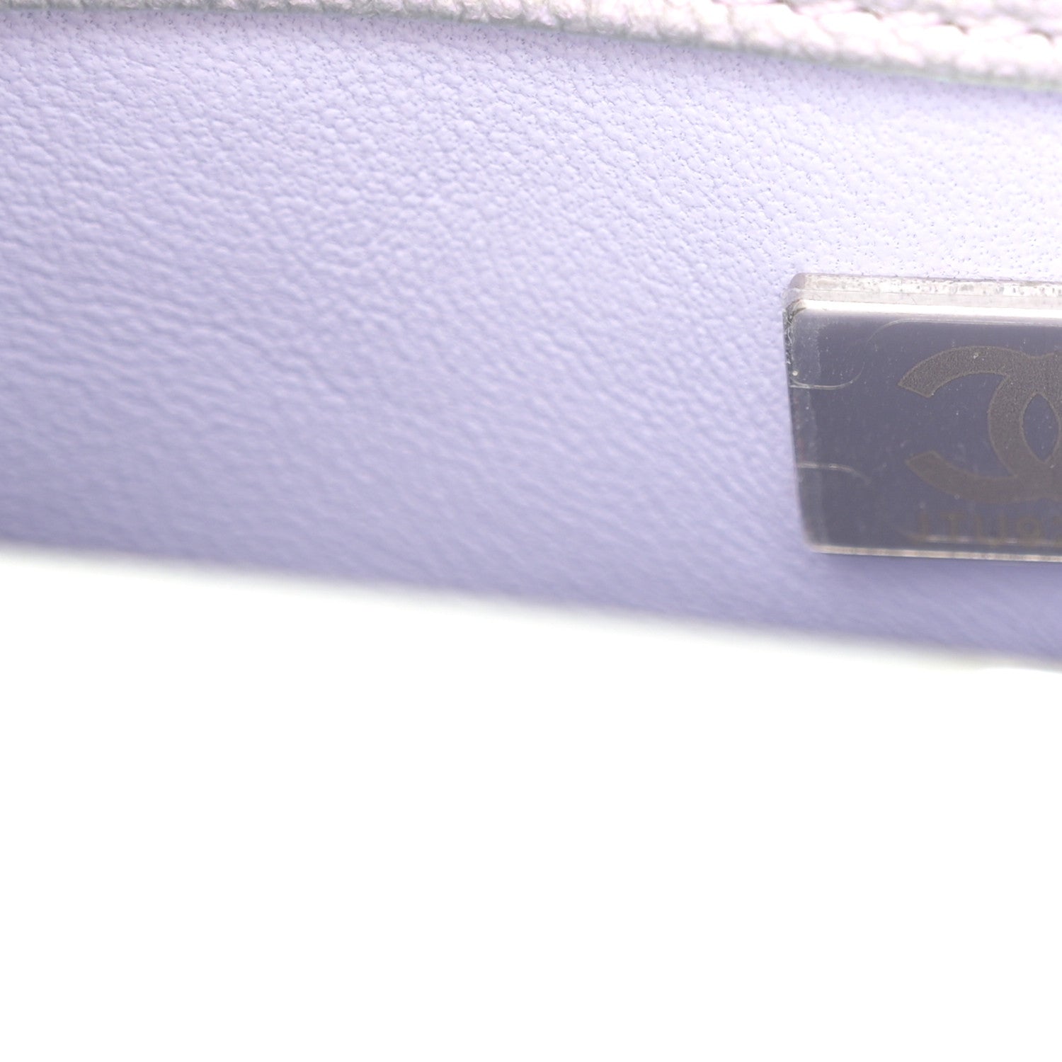 Chanel Iridescent Caviar Quilted Extra Mini Coco Handle Flap Purple 7 of 11