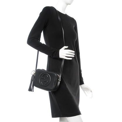 Gucci Pebbled Calfskin Small Soho Disco Bag Black 2 of 9