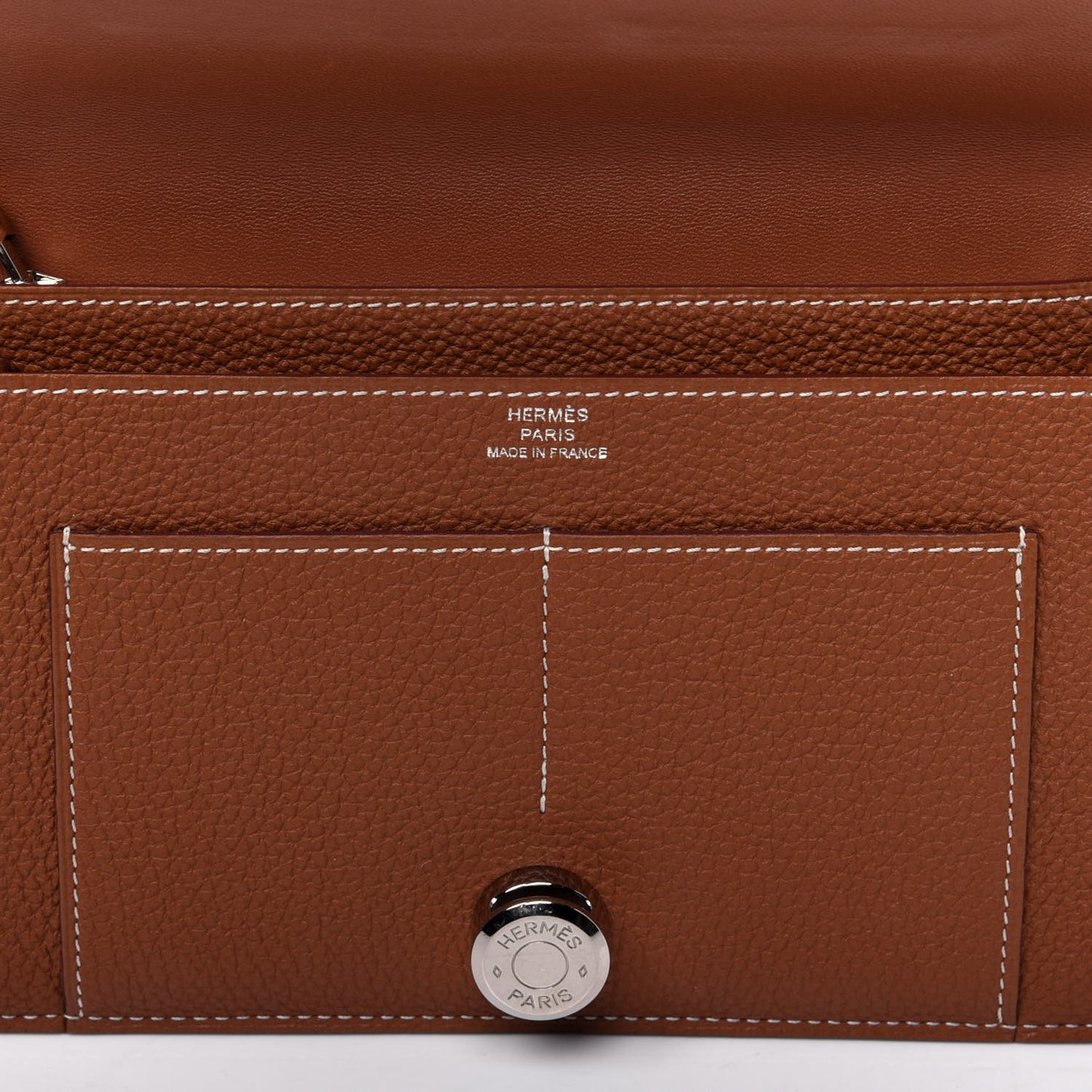 Togo Dogon Duo Wallet Gold
