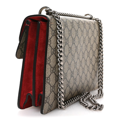 Gucci GG Supreme Monogram Small Dionysus Shoulder Bag Red 3 of 10