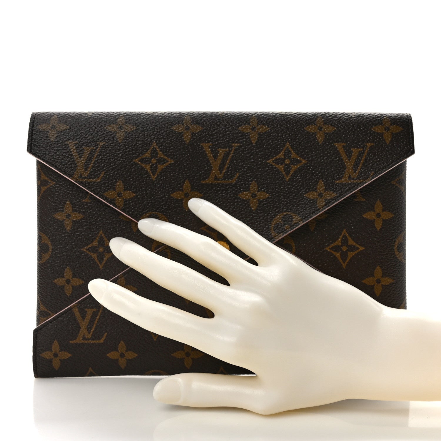 Louis Vuitton Monogram Large Kirigami Pochette Insert Rose Ballerine 2 of 6