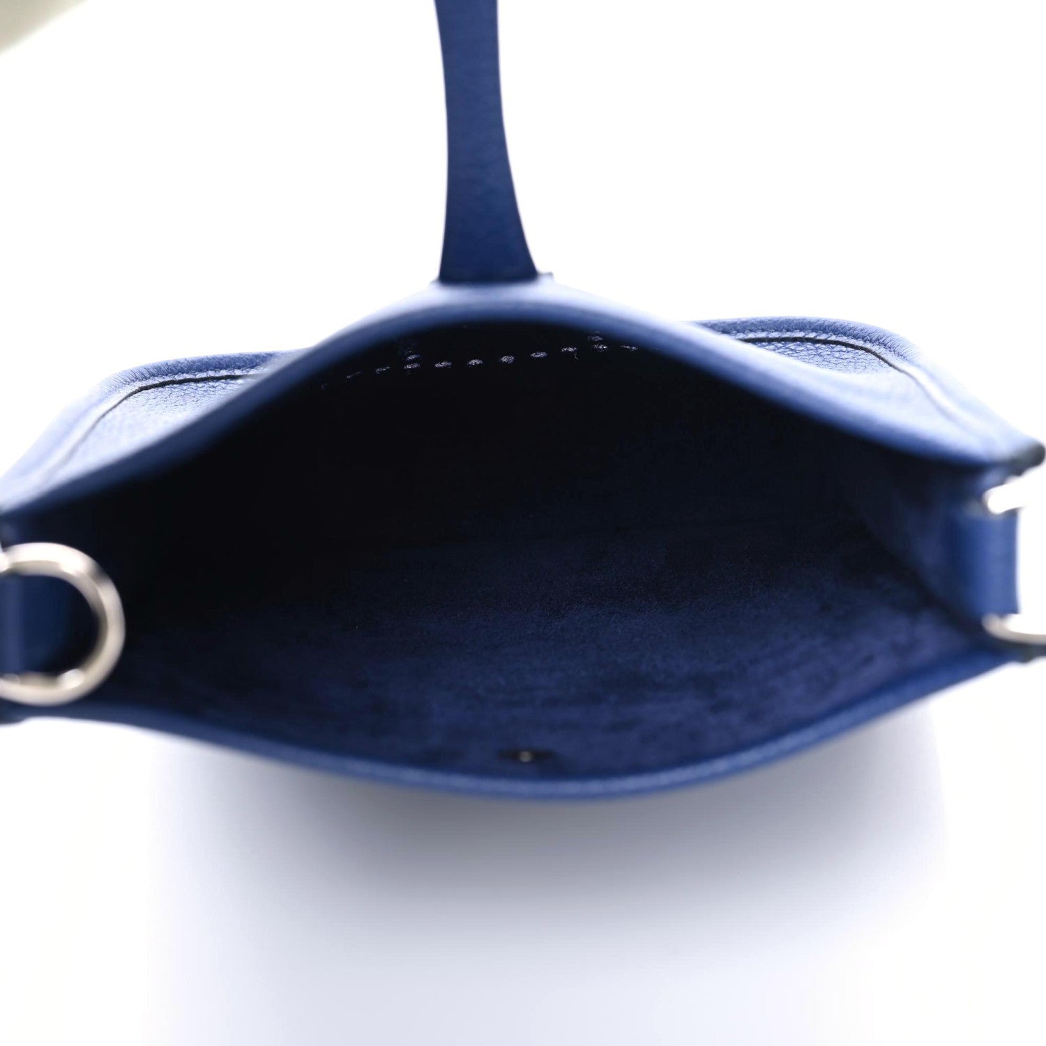 Hermes Taurillon Clemence Flipperball Sangle Evelyne TPM Bleu Saphir Black Bleu Saphir 5 of 10
