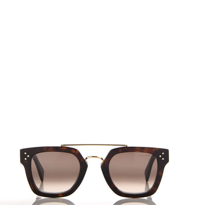 Celine Acetate Bridge Sunglasses CL41077/S Dark Havana 2 of 6