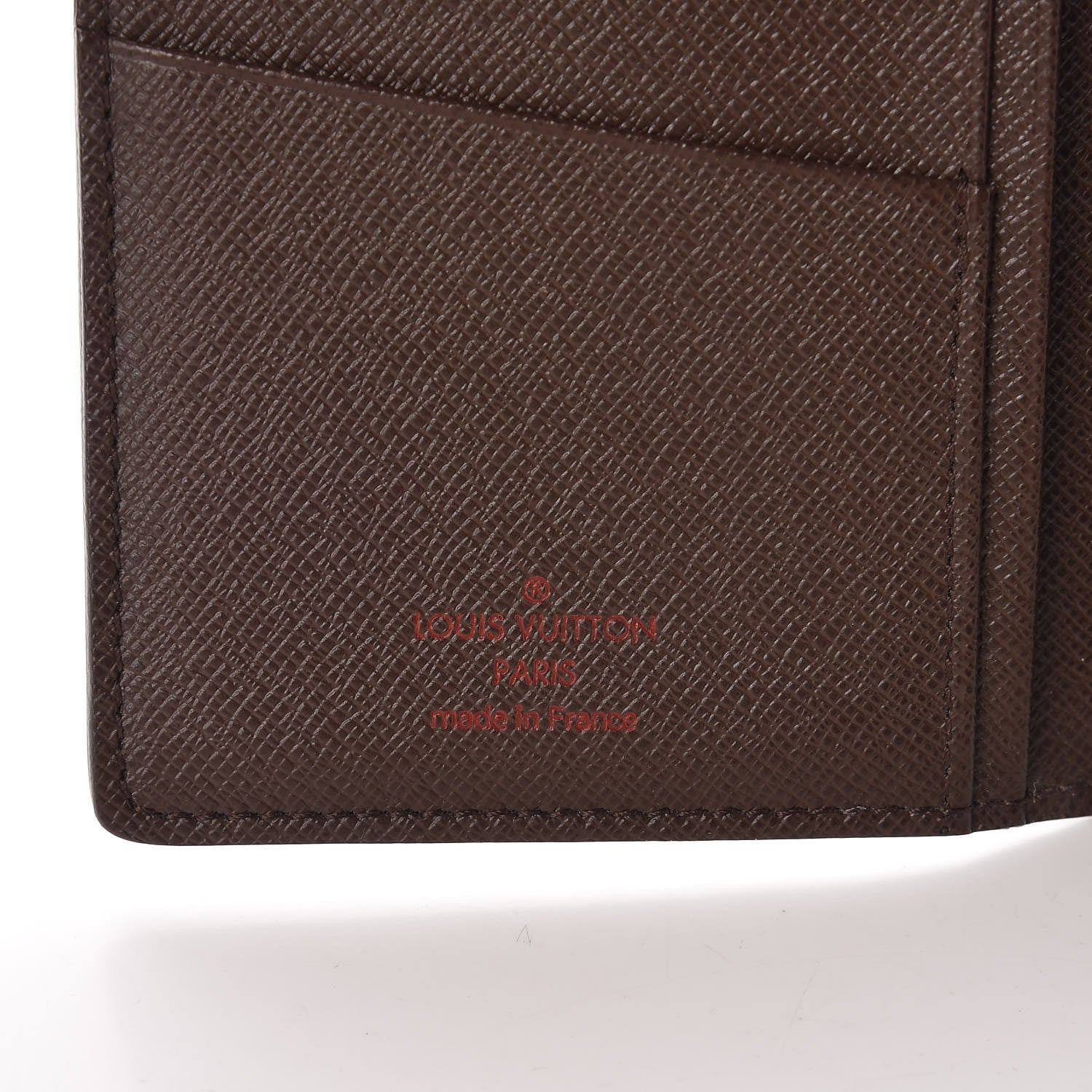 Louis Vuitton Damier Ebene Porte Valeurs Organizer Wallet 6 of 9
