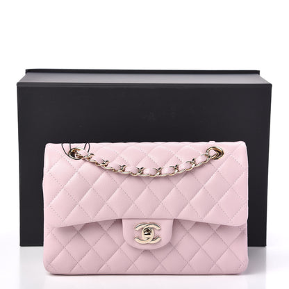Chanel Caviar Quilted Small Double Flap Light Pink 10 of 10