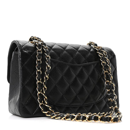 Chanel Caviar Quilted Small Double Flap Black 3 of 10