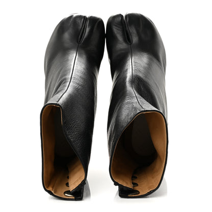 Maison Margiela Nappa Tabi Ankle 80mm Boots 37 Black Orange 2 of 9