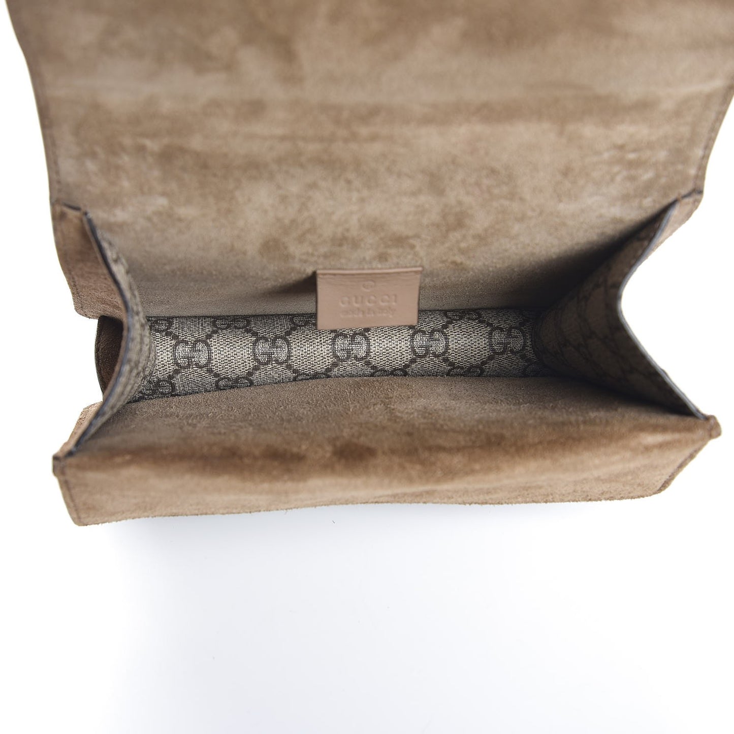 GG Supreme Monogram Mini Dionysus Shoulder Bag Taupe