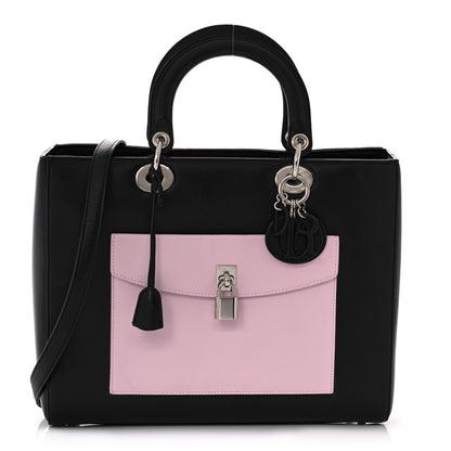 Christian Dior Calfskin Large Lady Dior Pockets Black 1 of 12