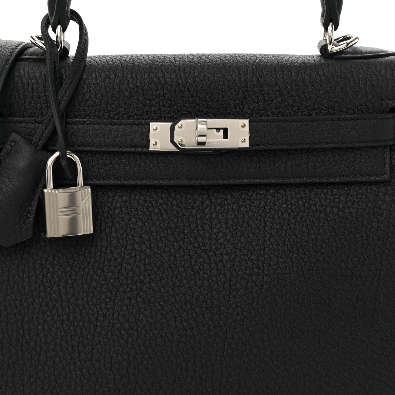 Hermes Togo Kelly Retourne 25 Black 8 of 10