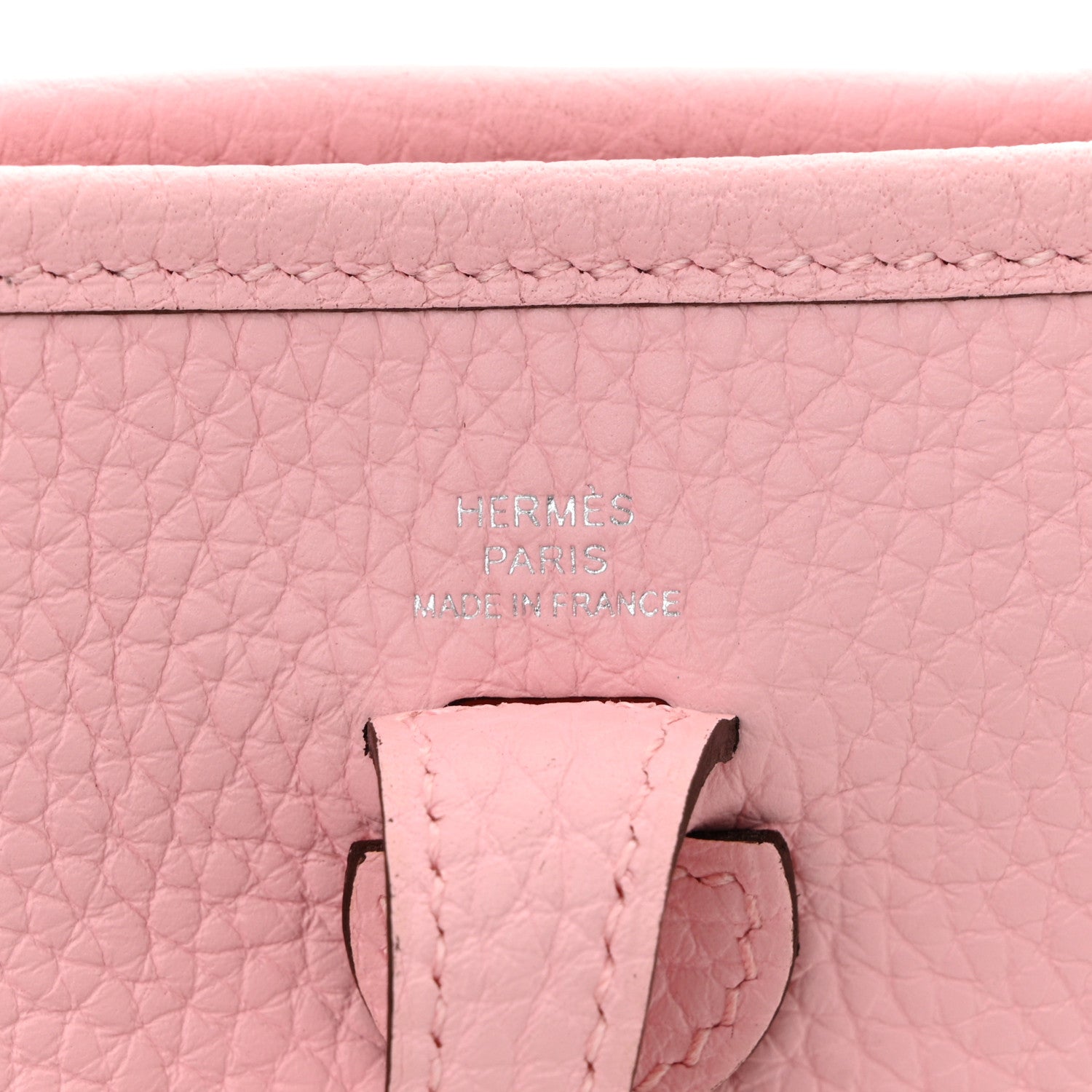 Hermes Taurillon Clemence Evelyne TPM Rose Sakura 6 of 11