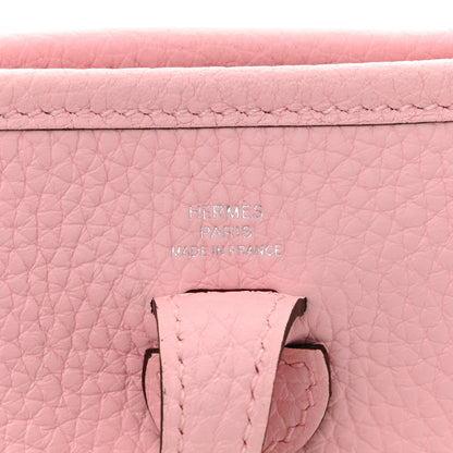 Hermes Taurillon Clemence Evelyne TPM Rose Sakura 6 of 11