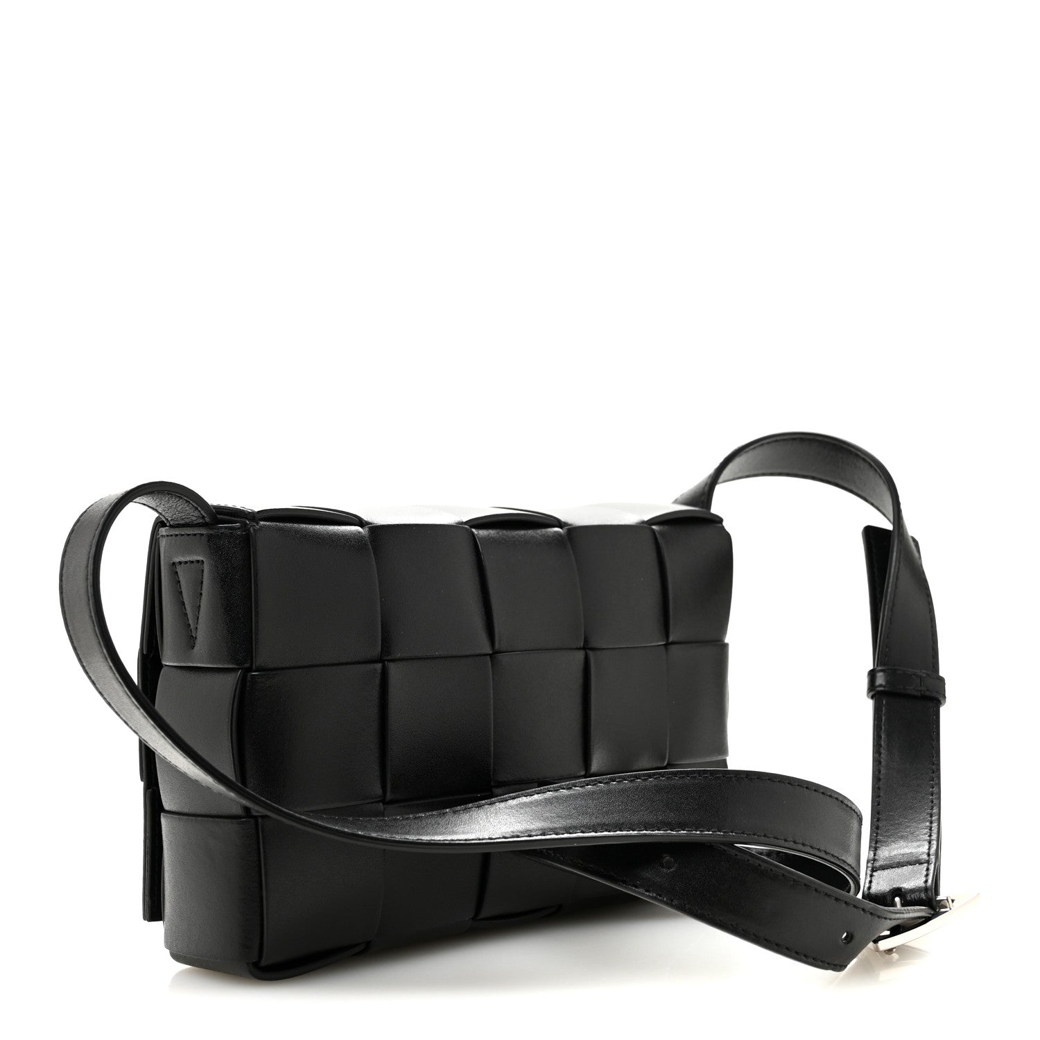 Bottega Veneta Nappa Maxi Intreccio Cassette Bag Black 3 of 12