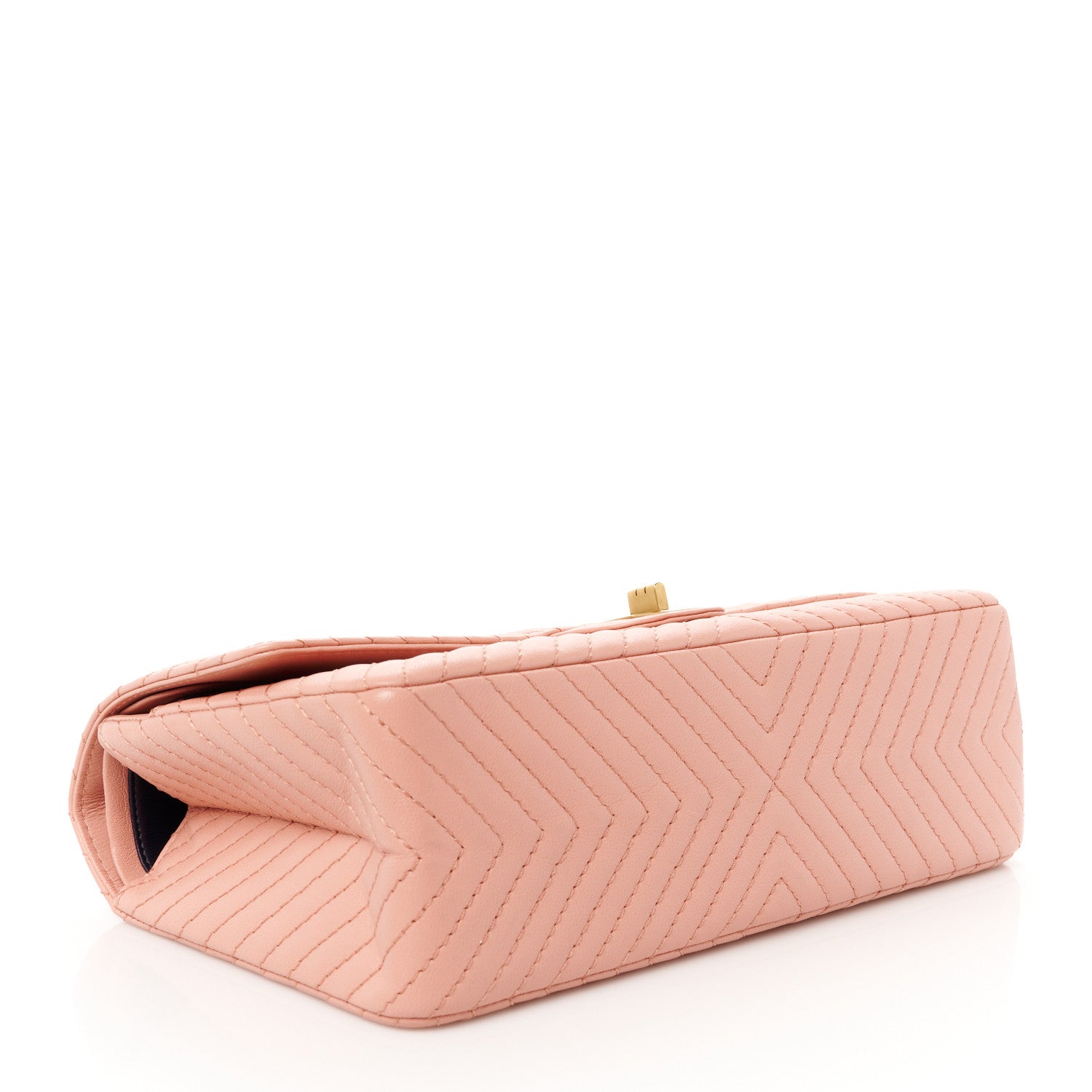 Chanel Sheepskin Chevron Quilted 2.55 Reissue 226 Flap Light Pink 4 of 11