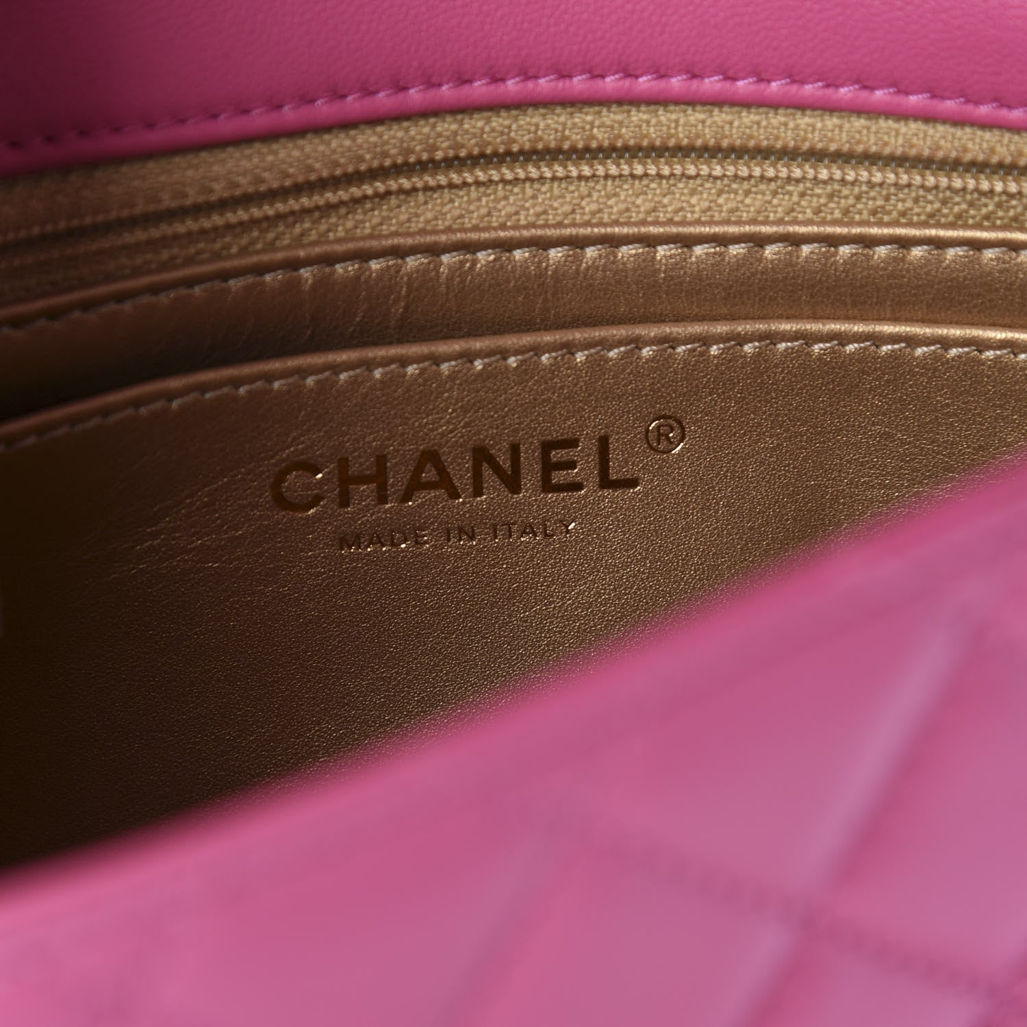 Chanel Lambskin Quilted Mini Pearl Crush Flap Pink 8 of 11